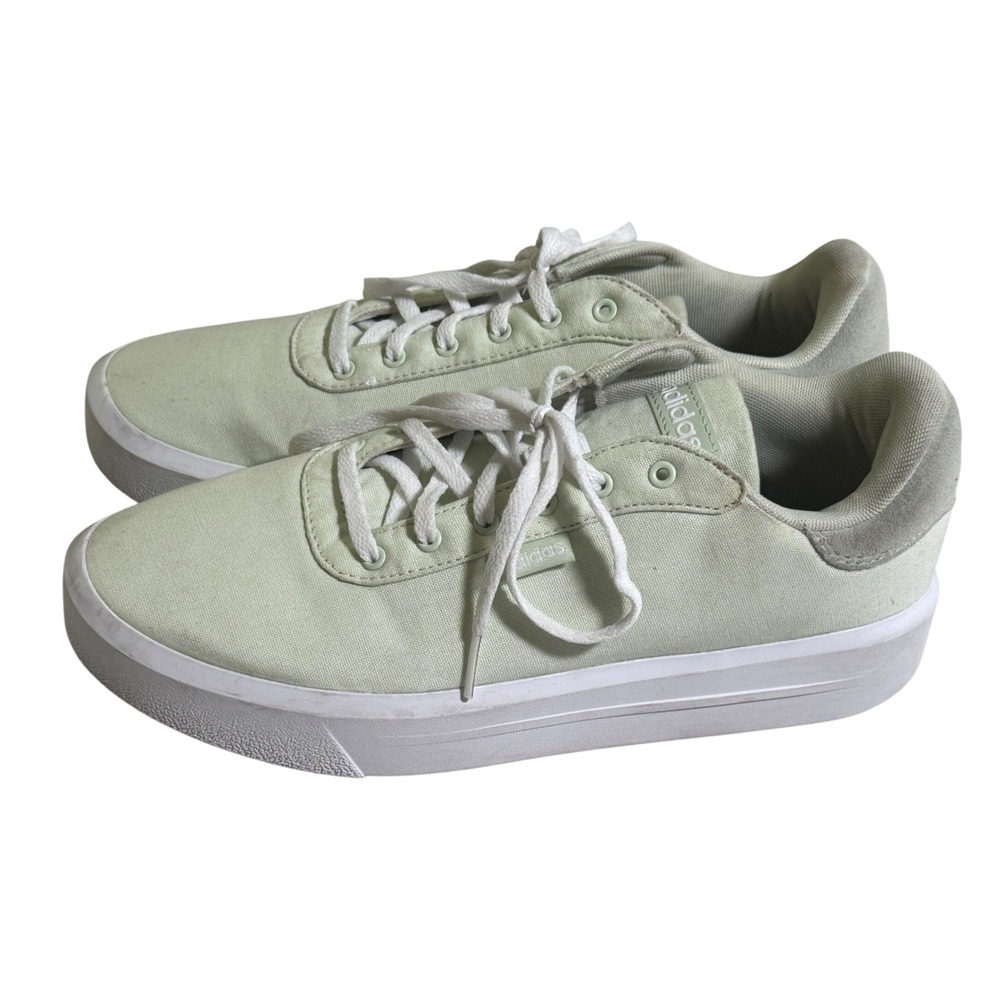 Adidas Bravada 2.0 Platform Sneakers Mint Green Canvas Womens 8.5 GW6907